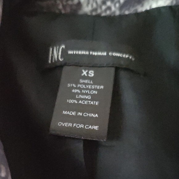 INC International Concepts Snake Print Trench Coat - Picture 2 of 11